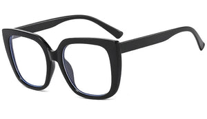 TR90 Square Anti-Blue Light Glasses Frames Optical Transparent Eyeglasses Female Vintage Prescription Glasses