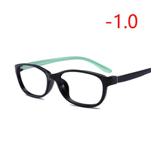 Carica l&#39;immagine nel visualizzatore di Gallery, TR90 Square Finished Myopia Glasses Women Men Short-sight Eye Glasses Red Frame Myopia Eyewear -1.0 -1.5 -2.0 -2.5 -3 -3.5 -4.0