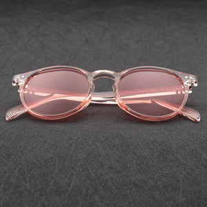 TUZENGYONG   Ultralight TR90 Polarized Sunglasses Men Women Driving Round Pink Shades Vintage Sun Glasses Gafas De Sol