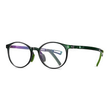Load image into Gallery viewer, TWO Oclock Ultra-light TR90 Children Eyeglass Round Clear Glasses Transparent Eye Protection Blue Light Glasses Myopia D5108