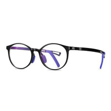 Load image into Gallery viewer, TWO Oclock Ultra-light TR90 Children Eyeglass Round Clear Glasses Transparent Eye Protection Blue Light Glasses Myopia D5108