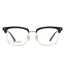Load image into Gallery viewer, The   titanium plate with eyebrows transparent glass frame 8155  optical glasses myopia frames trend