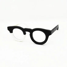 Load image into Gallery viewer, Thickened Plate Big Round Glasses Frame Bew Personality Design Amber Yellow Street Style Flat Mirror Frame Unisex