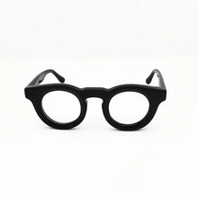 Load image into Gallery viewer, Thickened Plate Big Round Glasses Frame Bew Personality Design Amber Yellow Street Style Flat Mirror Frame Unisex