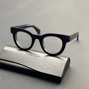 Thickened acetate optical glasses frame leopard color cat eye glasses for men and women to make prescription glasses for myopia