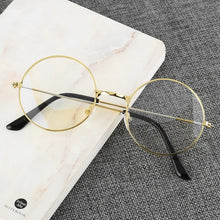 Carica l&#39;immagine nel visualizzatore di Gallery, Thin Alloy Metal Frame Blue Light Blocking Glasses Cat Ear Round Glasses Women Cute Computer Eyes Protection Spectacles