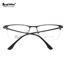Load image into Gallery viewer, Titanium Alloy Glasses Frame Half Rimless Eyeglasses Men Concise Business Spectacles Prescription Frame Rui Hao Eyewear 8057