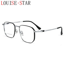 Load image into Gallery viewer, Titanium Alloy Polygonal Eyeglass Frame, Prescription Glasses Progressive Glasses, Photochromic Myopia Reading Glasses Frame