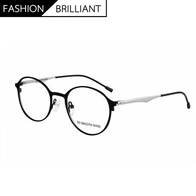 Titanium Alloy Retro Round Glasses Frame Men Ultra-light Optical Prescription Eyeglasses Women Myopia Reading Eyewear oculos