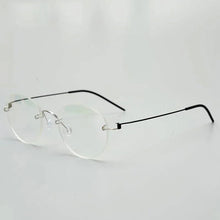Load image into Gallery viewer, Titanium Alloy Rimless Glasses Frame Men Prescription Eyeglasses Women Myopia Optical spectacle frames Man Korean clear Eyewear