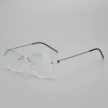 Load image into Gallery viewer, Titanium Alloy Rimless Glasses Frame Men Prescription Eyeglasses Women Myopia Optical spectacle frames Man Korean clear Eyewear