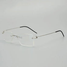 Load image into Gallery viewer, Titanium Alloy Rimless Glasses Frame Men Prescription Eyeglasses Women Myopia Optical spectacle frames Man Korean clear Eyewear