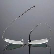 Load image into Gallery viewer, Titanium Alloy Ultra-Elastic Frameless Metal Glasses Frame for Men and Women, Rimless Myopia Prescription Glass Frames FJ868
