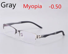 Load image into Gallery viewer, Titanium Alloy Ultra Light Business Photochromic Myopia Glasses For Women And Men Optical Prescription Glasses