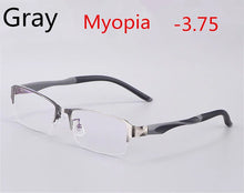Load image into Gallery viewer, Titanium Alloy Ultra Light Business Photochromic Myopia Glasses For Women And Men Optical Prescription Glasses