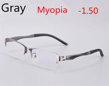 Load image into Gallery viewer, Titanium Alloy Ultra Light Business Photochromic Myopia Glasses For Women And Men Optical Prescription Glasses