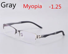 Load image into Gallery viewer, Titanium Alloy Ultra Light Business Photochromic Myopia Glasses For Women And Men Optical Prescription Glasses