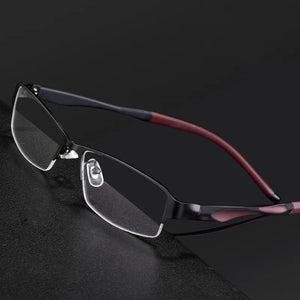 Titanium Alloy Ultra Light Business Photochromic Myopia Glasses For Women And Men Optical Prescription Glasses