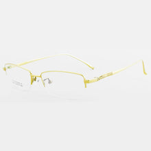 Load image into Gallery viewer, Titanium Eye Glasses Frames for Men Half Rim Designer Eyeglasses Frame Classic Business Prescription Eye Wear Optical Goggles