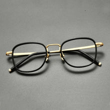 Load image into Gallery viewer, Titanium Optical Glasses Frame Men Vintage Square Myopia Prescription Eyeglasses Frame Women Retro Designer   Brand Eyewear