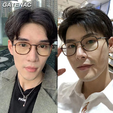 Load image into Gallery viewer, Titanium Optical Glasses Frame Men Vintage Square Myopia Prescription Eyeglasses Frame Women Retro Designer   Brand Eyewear