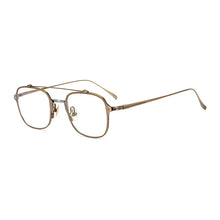 Load image into Gallery viewer, Titanium Pilot Glasses Frame Men Women Vintage Square Eye Glasses Retro Optical Eyeglasses Frames Man Clear Eyewear Oculos Gafas