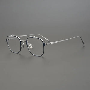 Titanium Pilot Glasses Frame Men Women Vintage Square Eye Glasses Retro Optical Eyeglasses Frames Man Clear Eyewear Oculos Gafas