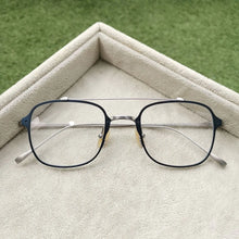 Load image into Gallery viewer, Titanium Pilot Glasses Frame Men Women Vintage Square Eye Glasses Retro Optical Eyeglasses Frames Man Clear Eyewear Oculos Gafas
