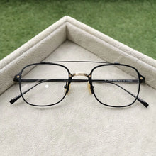 Load image into Gallery viewer, Titanium Pilot Glasses Frame Men Women Vintage Square Eye Glasses Retro Optical Eyeglasses Frames Man Clear Eyewear Oculos Gafas