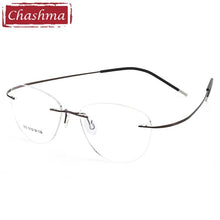 Load image into Gallery viewer, Titanium Prescription Glasses Ultra Light Eyewear Optical Glasses Frame for Male and Female Clear Lenses