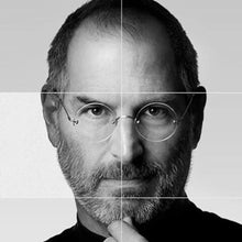 Load image into Gallery viewer, Titanium Rimless eyeglasses Steve Jobs Men's Oval Round eyewear RX optical lightweight glasses