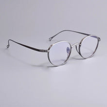 Load image into Gallery viewer, Titanium eyewear women men optics  glasses frame reading glasses men women With anti blue lens glasses for men