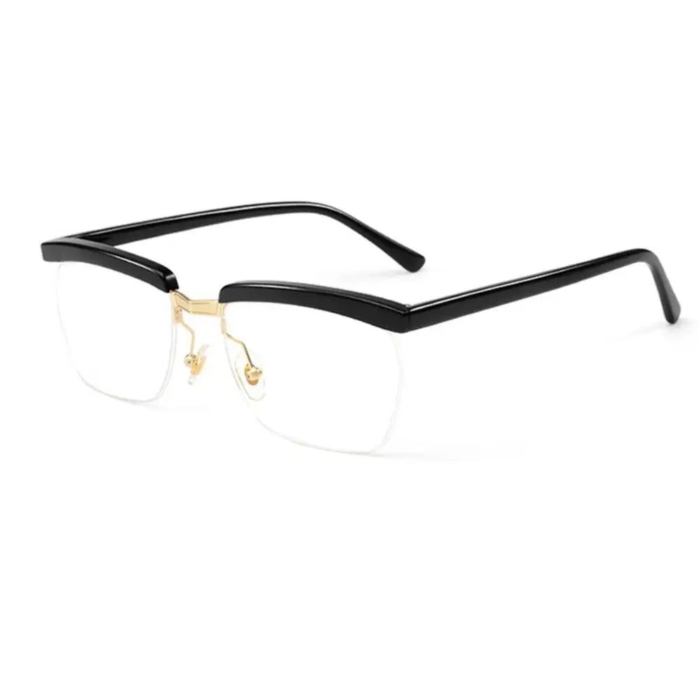 Tom Hardy Classic Acetate Half Frame Glasses Men Square Eyeglasses Male Myopia Optical Prescription Eyewear