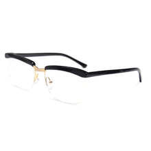 Load image into Gallery viewer, Tom Hardy Movie The Legend Eyeglasses Frame for Men Zero Diopter Anti Blue Ray Blocking Computer Glasses Light Blue Sunglasses