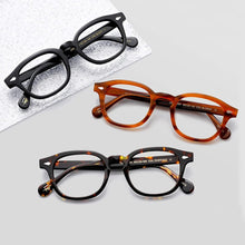 Load image into Gallery viewer, Top Grade Quality Acetate Retro Square Glasses Frame Men Women Optical Myopia Eyeglasses Johnny Depp LEMTOSH Full Rim Spectacles