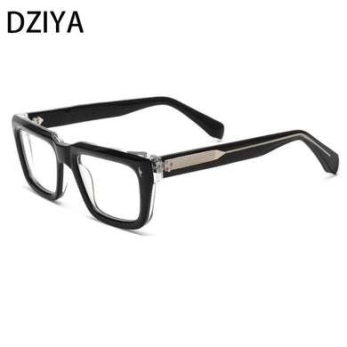 Acetate Frame Eyewear Frame Vintage Square Brand Design Eyeglasses