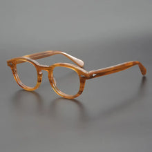 Load image into Gallery viewer, Acetate Frame Johnny Depp Lemtosh Style Vintage Round Brand Design Eyeglasses Oculos De Grau clear lenses men women