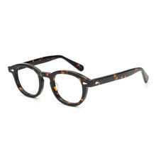 Load image into Gallery viewer, Acetate Frame Johnny Depp Lemtosh Style Vintage Round Brand Design Eyeglasses Oculos De Grau clear lenses men women