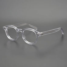 Load image into Gallery viewer, Acetate Frame Johnny Depp Lemtosh Style Vintage Round Brand Design Eyeglasses Oculos De Grau clear lenses men women