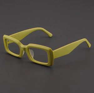 Top Quality Handmade Acetate Eyeglasses Frame Retro Men Optical Eyewear Prescription Vintage Glasses Women Spectacle