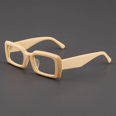 Top Quality Handmade Acetate Eyeglasses Frame Retro Men Optical Eyewear Prescription Vintage Glasses Women Spectacle
