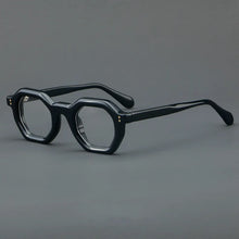 Carica l&#39;immagine nel visualizzatore di Gallery, Handmade Acetate Eyeglasses Frame Retro Men Optical Eyewear Prescription Vintage Glasses Women Spectacle
