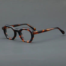 Carica l&#39;immagine nel visualizzatore di Gallery, Handmade Acetate Eyeglasses Frame Retro Men Optical Eyewear Prescription Vintage Glasses Women Spectacle