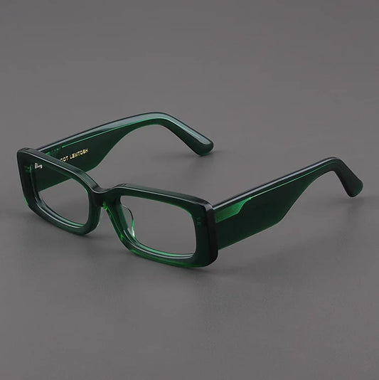 Top Quality Handmade Acetate Eyeglasses Frame Vintage Men Optical Eyewear Prescription Retro Glasses Women Spectacle