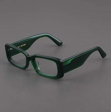 Top Quality Handmade Acetate Eyeglasses Frame Vintage Men Optical Eyewear Prescription Retro Glasses Women Spectacle