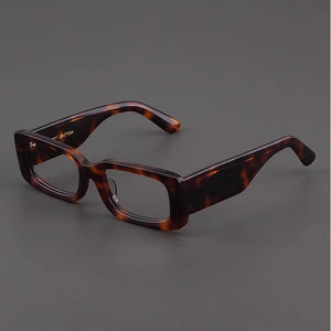 Top Quality Handmade Acetate Eyeglasses Frame Vintage Men Optical Eyewear Prescription Retro Glasses Women Spectacle