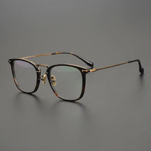Load image into Gallery viewer, Top Quality Janpanese Designer Titanium Glasses Men Handmade Square Eyeglasses Frame Women Optical Myopia Prescription Eyewear
