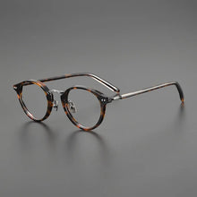 Load image into Gallery viewer, Top Quality Japanese Handmade Acetate Titanium Prescription Glasses Frames Men Women Retro Vintage Round Eyeglass Men&#39;s Eyewear