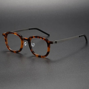Transparent Color Aceteta Glasses Frame for Men Women  Linde with The Same Titanium Eyeglasses Optical Prescription Eyewear