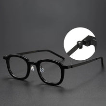 Load image into Gallery viewer, Transparent Color Aceteta Glasses Frame for Men Women  Linde with The Same Titanium Eyeglasses Optical Prescription Eyewear